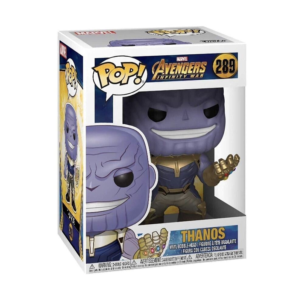 Funko Pop! Advengers Infinity War #289 Thanos Stones Vinyl Bobble & Rocket 201
